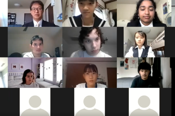 2021 Aichi Prefecture Student Discussions by Zoom